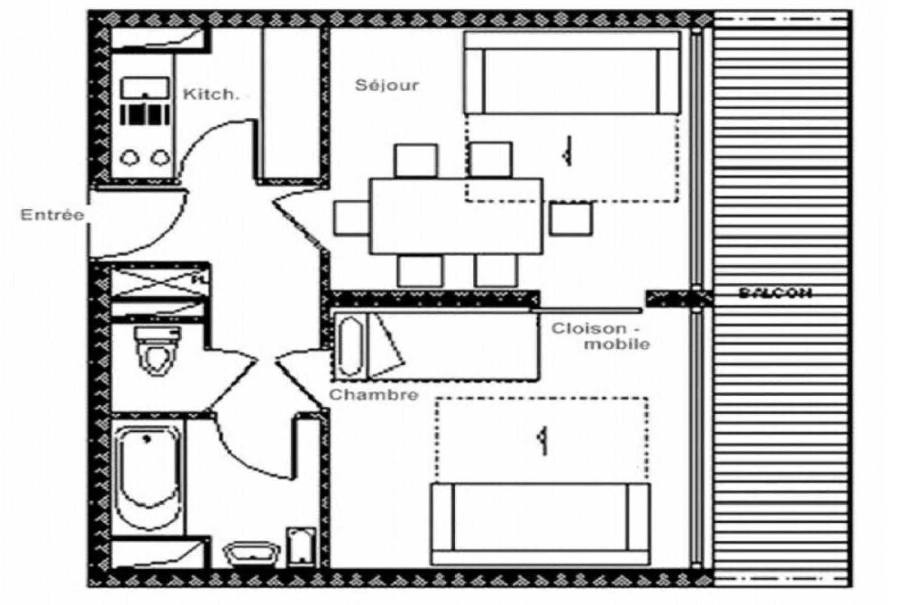 Residence Aravis - Appartement Confortable - Centre Station - Balcon Mae-2144 Saint-Martin-de-Belleville Bagian luar foto